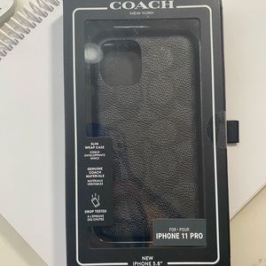 Coach signature canvas iPhone 11 Pro Case